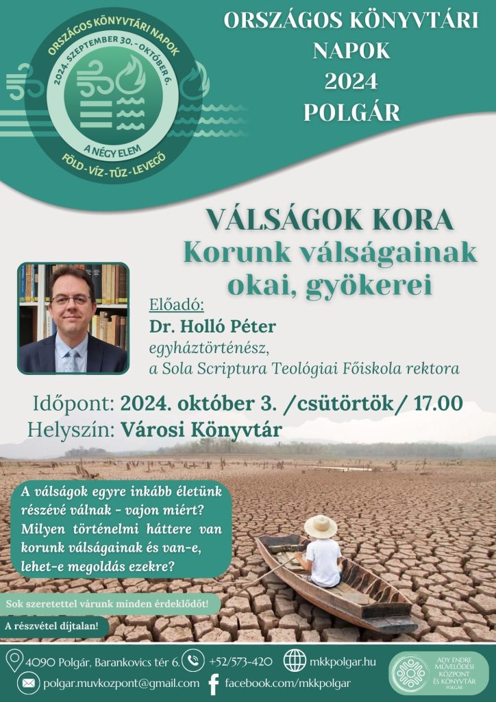Válságok kora - ismeretterjesztő előadás