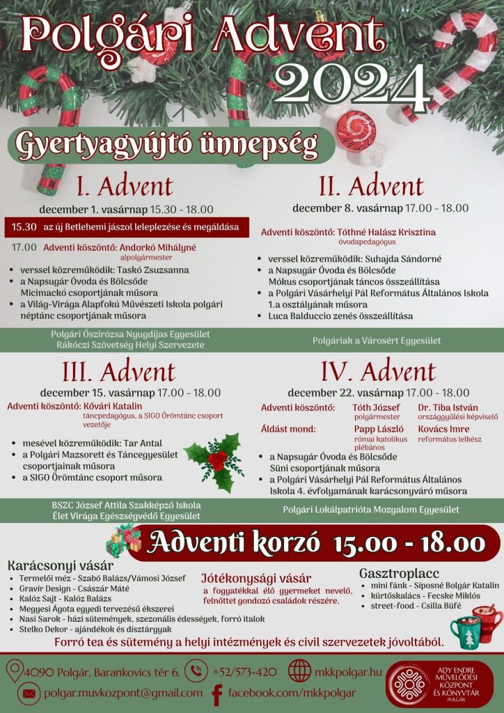 Polgári Advent 2024.