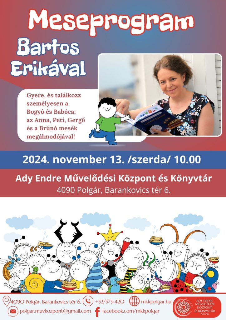 Meseprogram Bartos Erikával