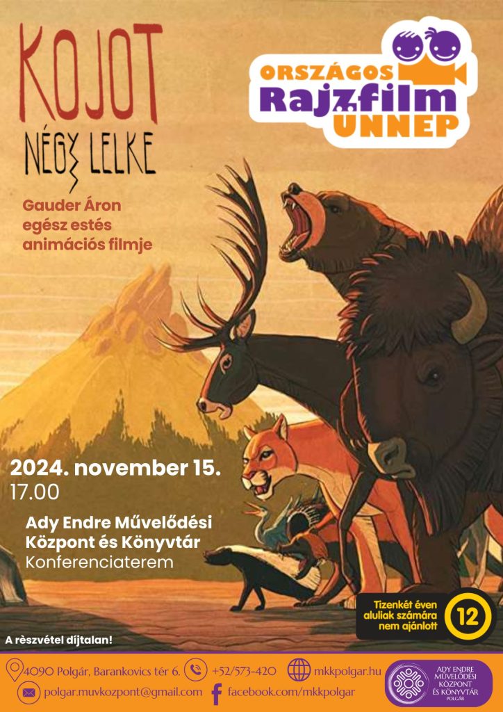 Kojot négy lelke - filmvetítés