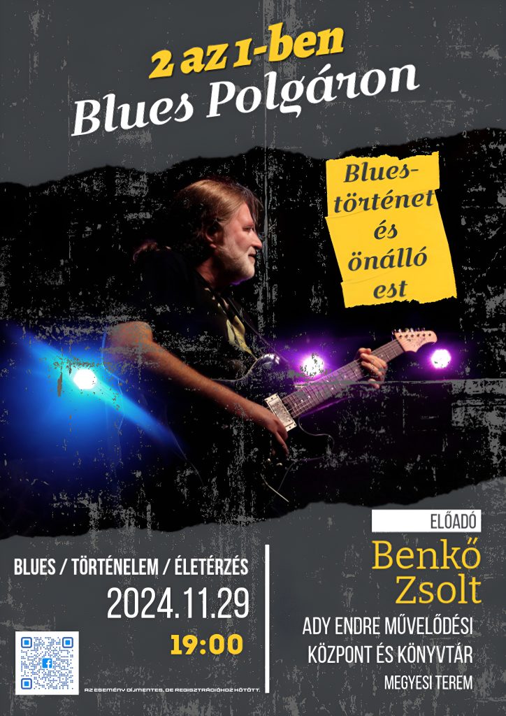 Blues 2in1 Benkő Zsolt gitárművésszel