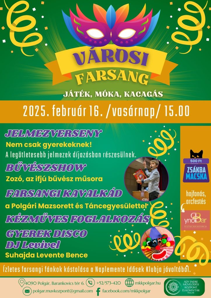 Városi Farsang 2025