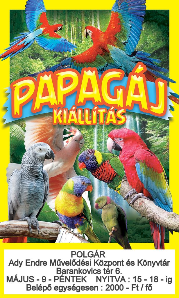 Papagájkiállítás