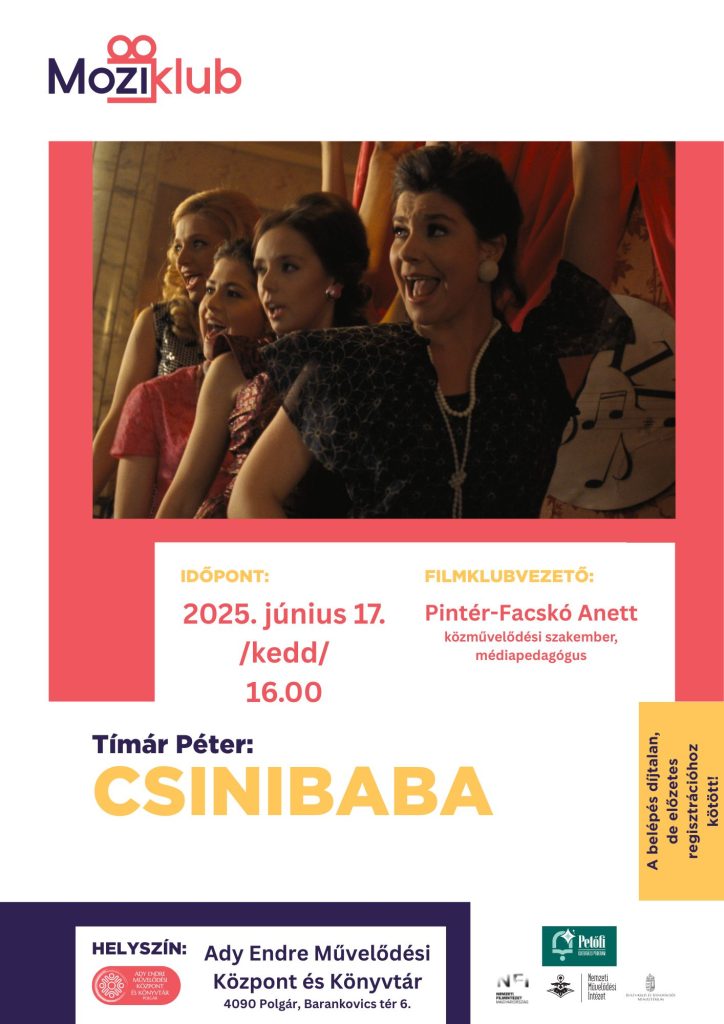 Filmklub - 2. alkalom -Tímár Péter: A Csinibaba